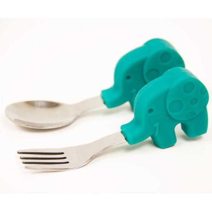 Marcus & Marcus Palm Grasp Spoon & Fork Set-Bebehaus
