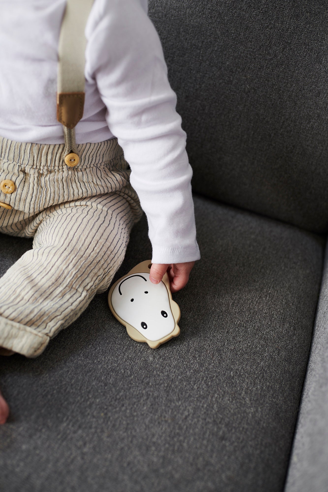 Matchstick Monkey Flat Face Teether-Bebehaus