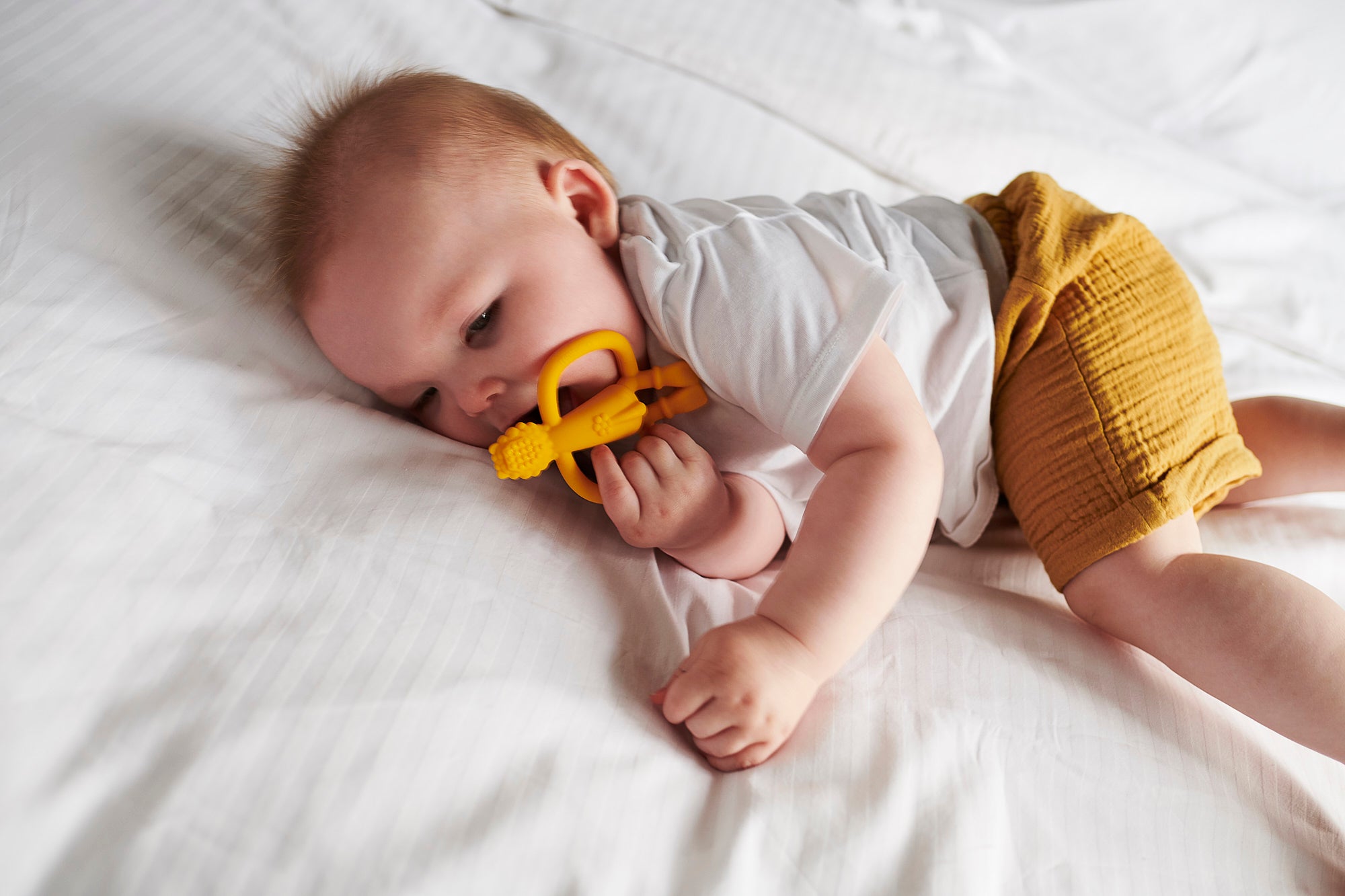 Matchstick Monkey Animal Teether-Bebehaus