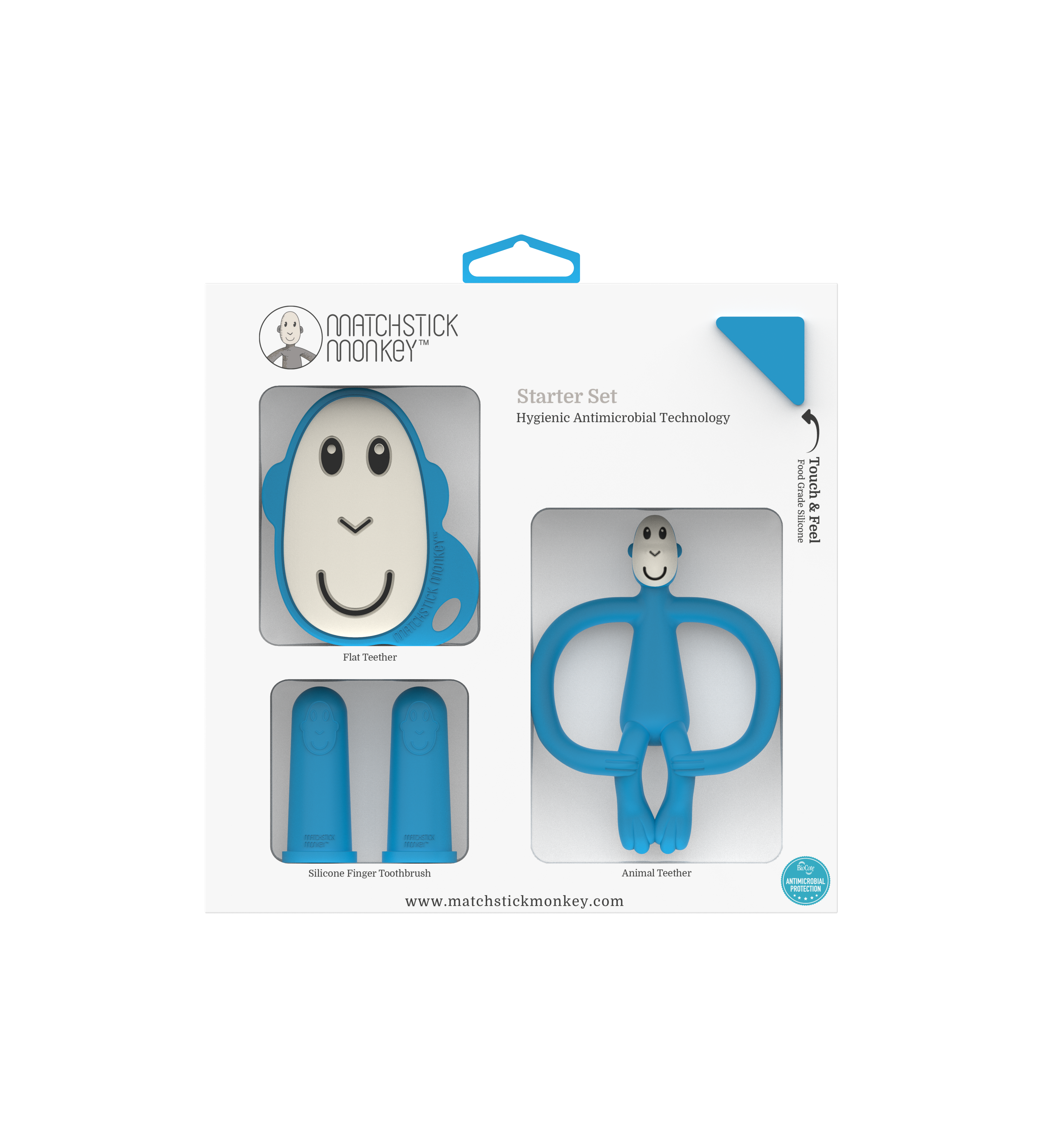 Matchstick Monkey Teething Starter Set-Bebehaus