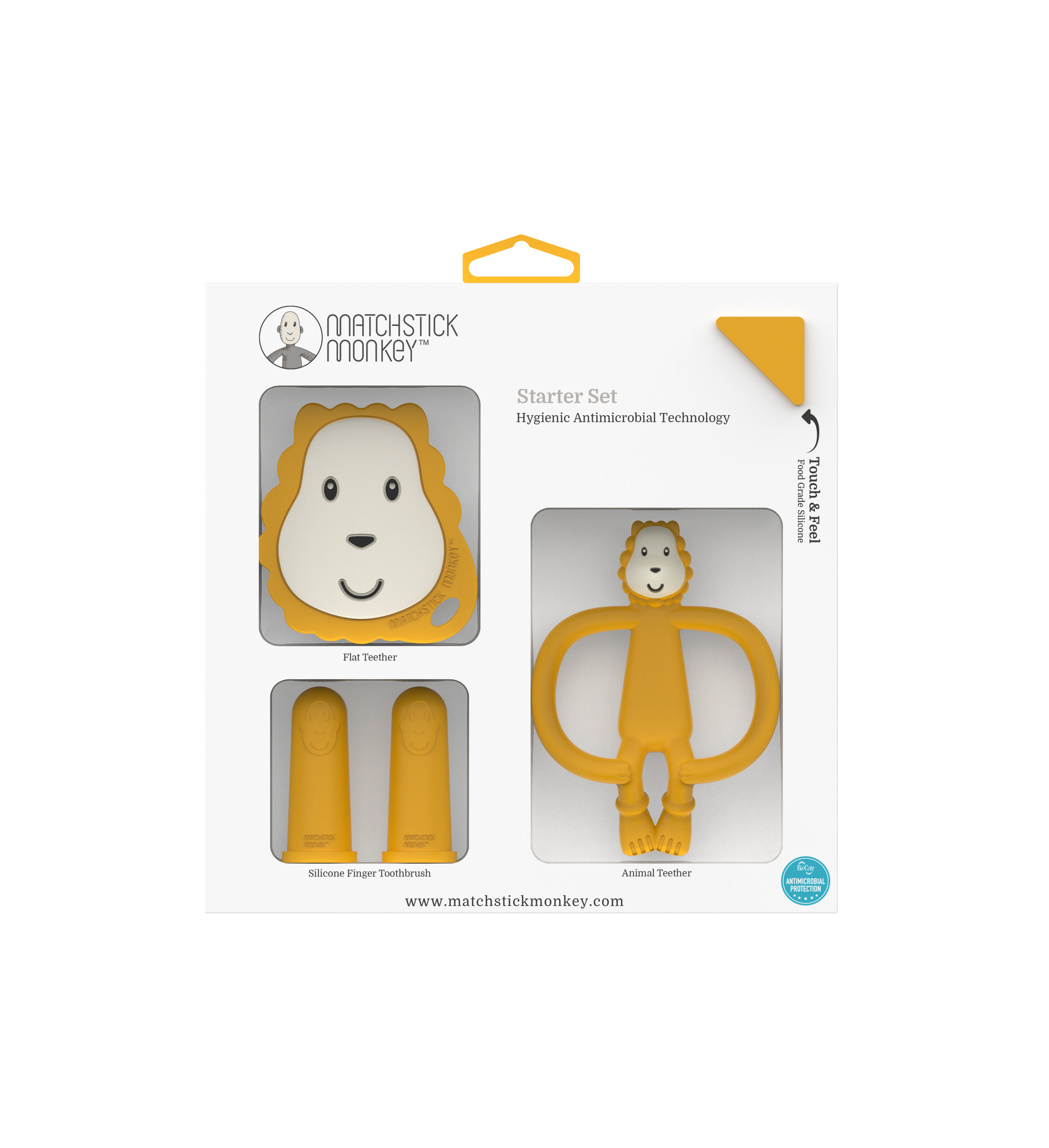 Matchstick Monkey Teething Starter Set-Bebehaus