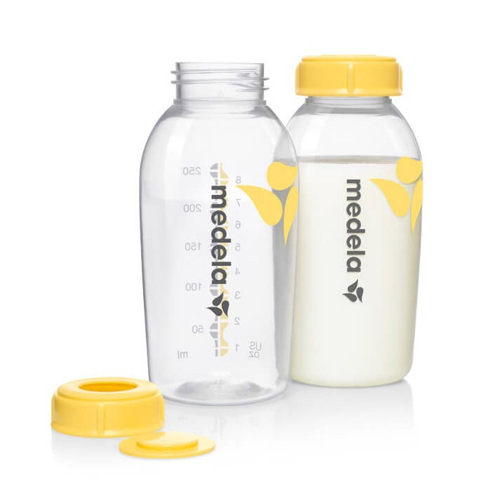 MEDELA Breast Milk Storage Bottles 250ml (2pcs)-Bebehaus