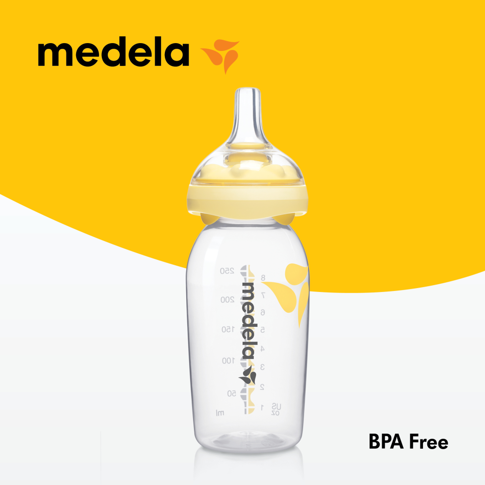 Medela Breast Milk Bottle with Calma (250ml) - Anti-Colic - Fravi Sdn Bhd (Bebehaus) 562119-D