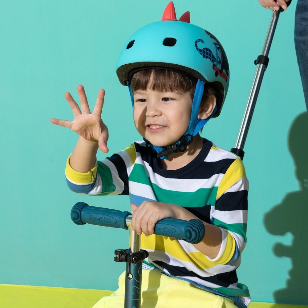 Micro Helmet 3D Scootersaurus-Bebehaus
