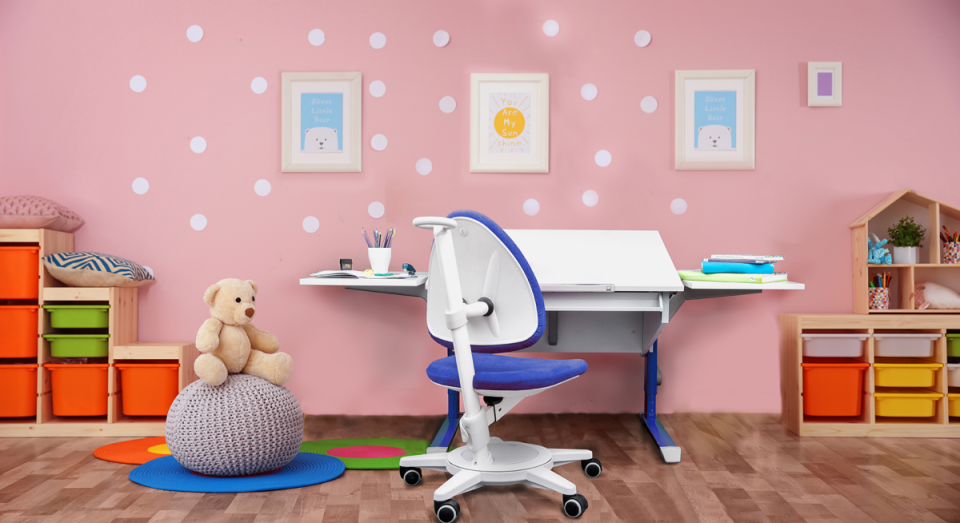 Moll Bandit Compact Ergonomic Study Table-Bebehaus