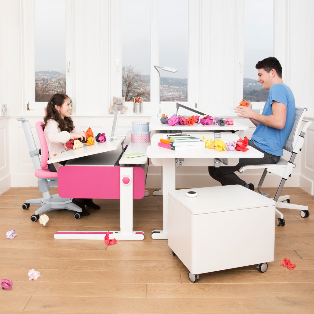 Moll Champion Ergonomic Study Table-Bebehaus