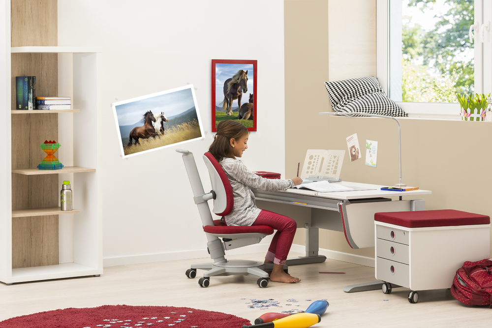 Moll Joker Ergonomic Study Table-Bebehaus