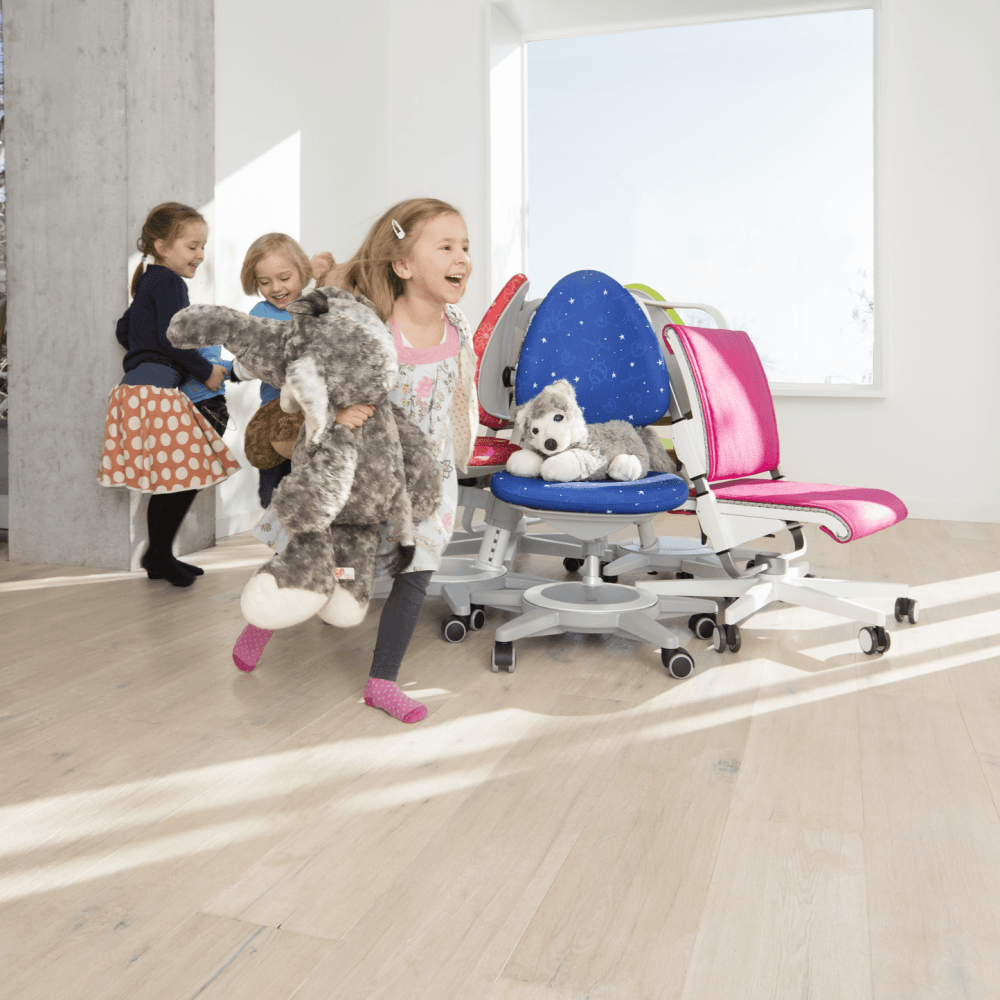 Moll Maximo Ergonomic Study Chair - White Frame-Bebehaus