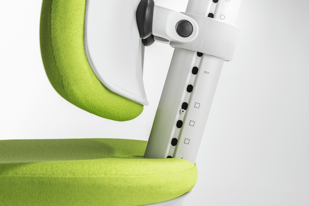 Moll Maximo Ergonomic Study Chair - White Frame-Bebehaus