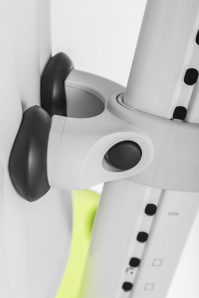 Moll Maximo Ergonomic Study Chair - White Frame-Bebehaus