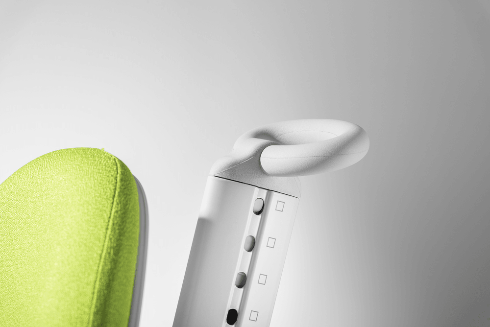 Moll Maximo Ergonomic Study Chair - White Frame-Bebehaus