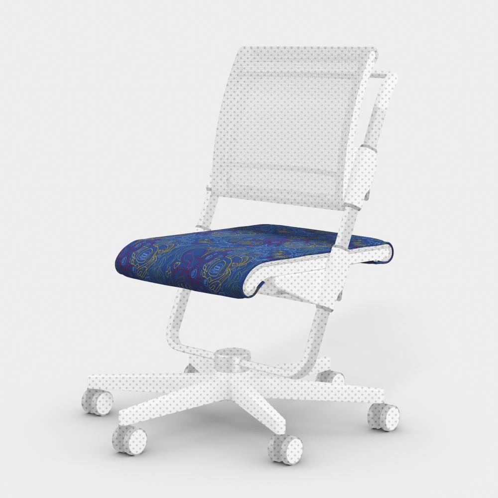 Moll Scooter Chair Seat Cushion-Bebehaus