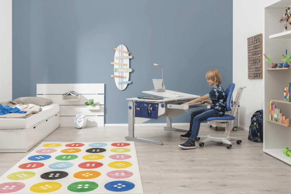 Moll Winner Split Ergonomic Study Table-Bebehaus
