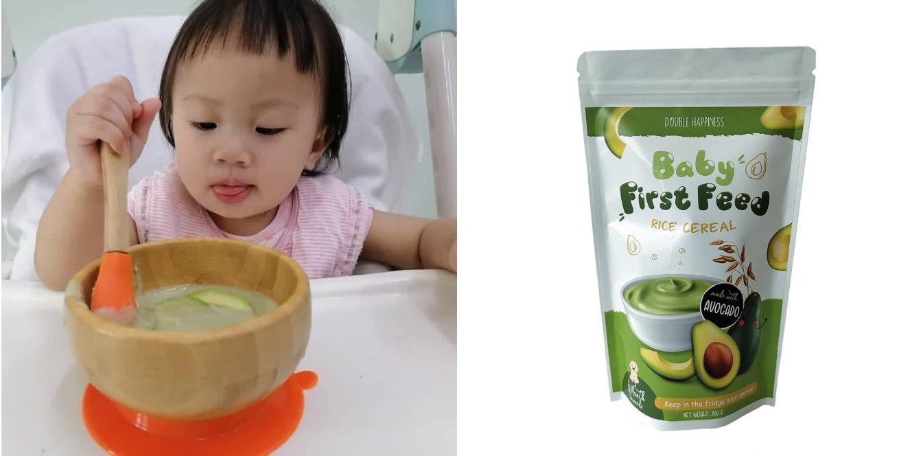 Double Happiness Baby First Feed Rice Cereal Malaysia Avocado