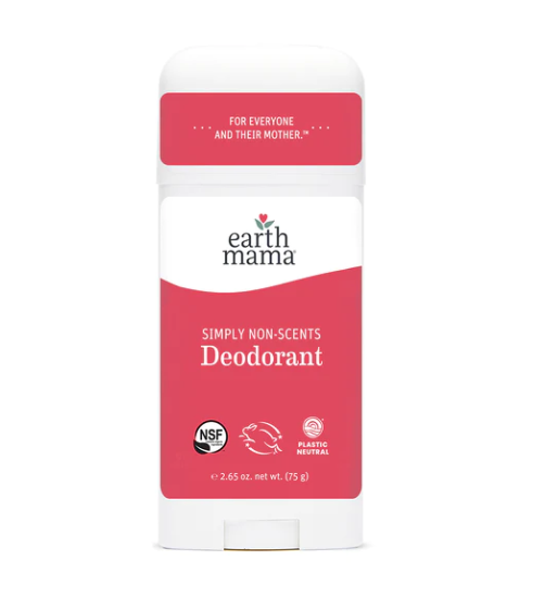 Earth Mama Deodorant Simply Non-Scents (75g)-Bebehaus