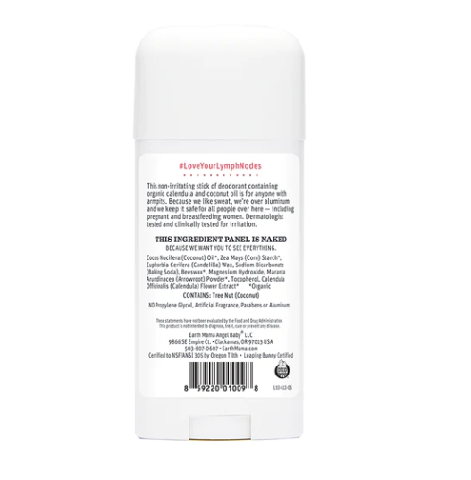Earth Mama Deodorant Simply Non-Scents (75g)-Bebehaus