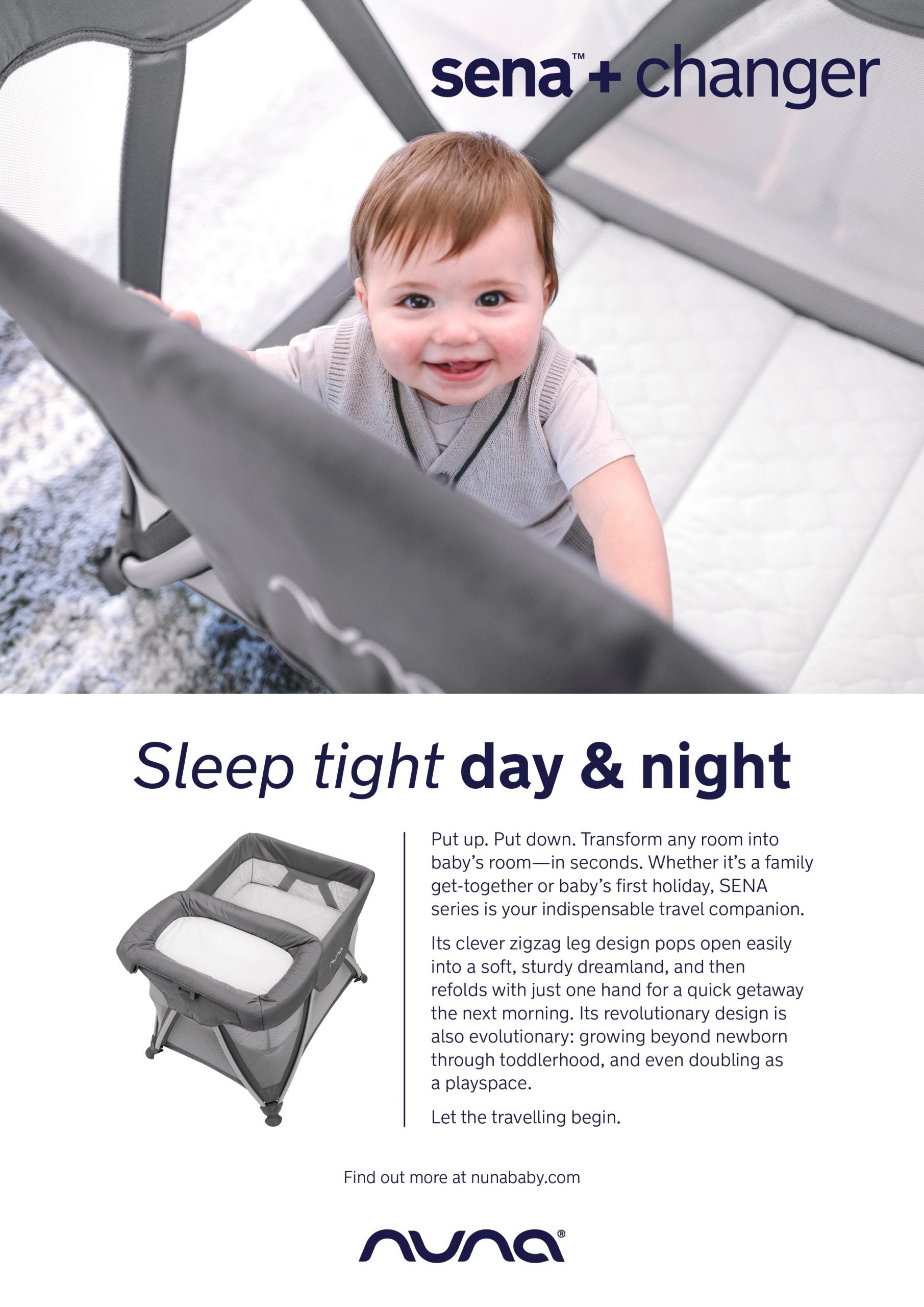 Nuna Sena + Changer-Bebehaus
