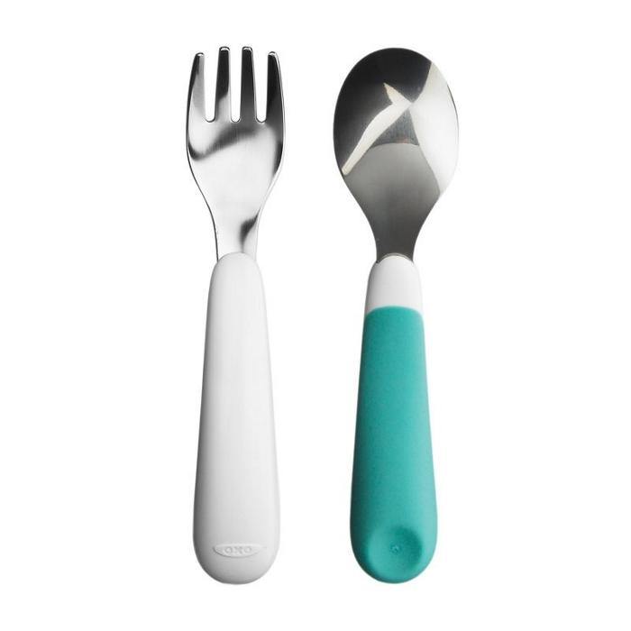 Oxo Tot Fork & Spoon Set-Bebehaus
