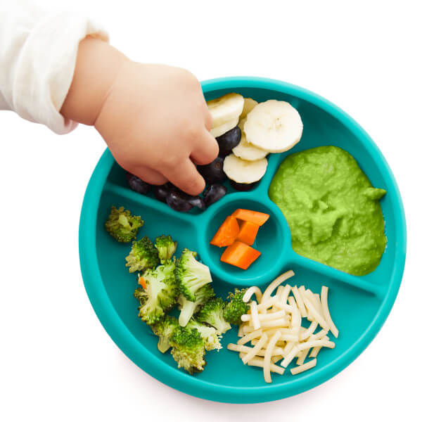 Oxo Tot Silicone Divided Plate-Bebehaus