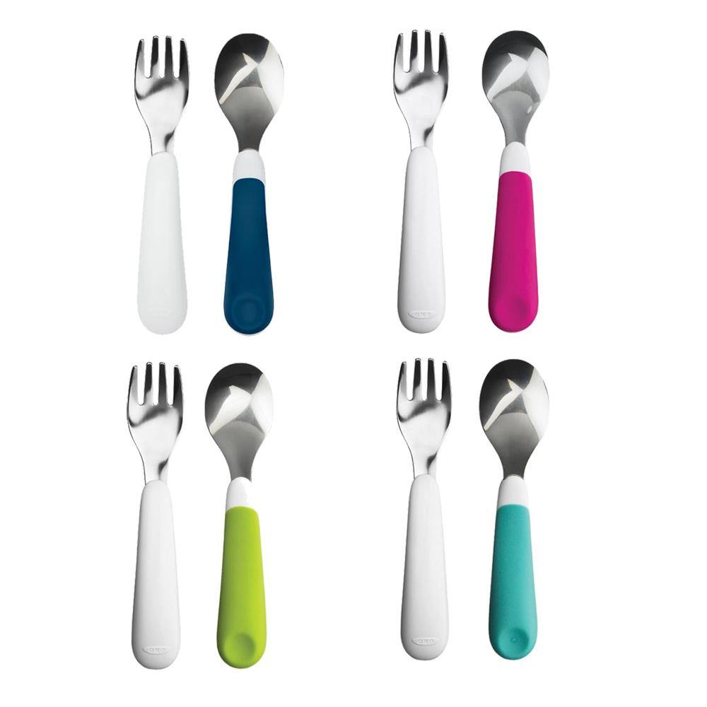 Oxo Tot Fork & Spoon Set-Bebehaus
