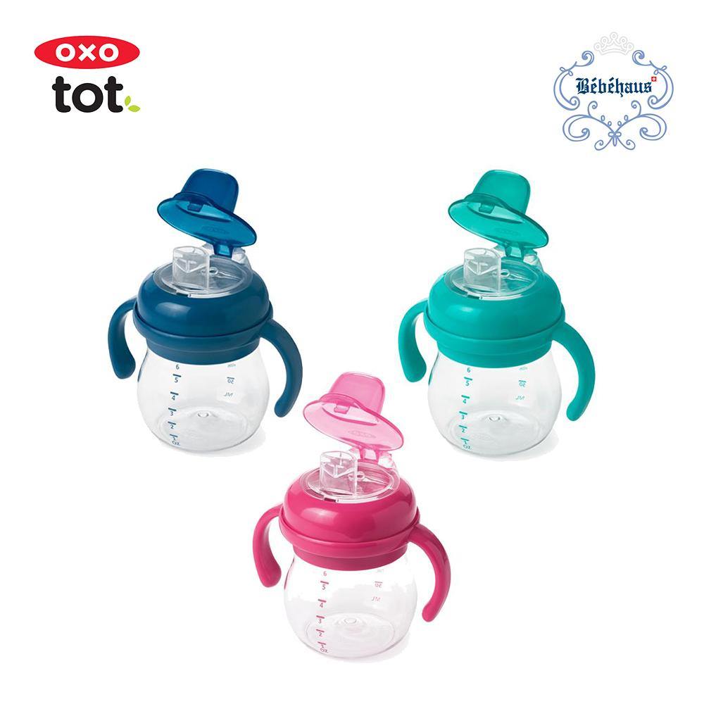 Oxo Tot Grow Soft Spout Cup w/ Removable Handles 6oz-Bebehaus