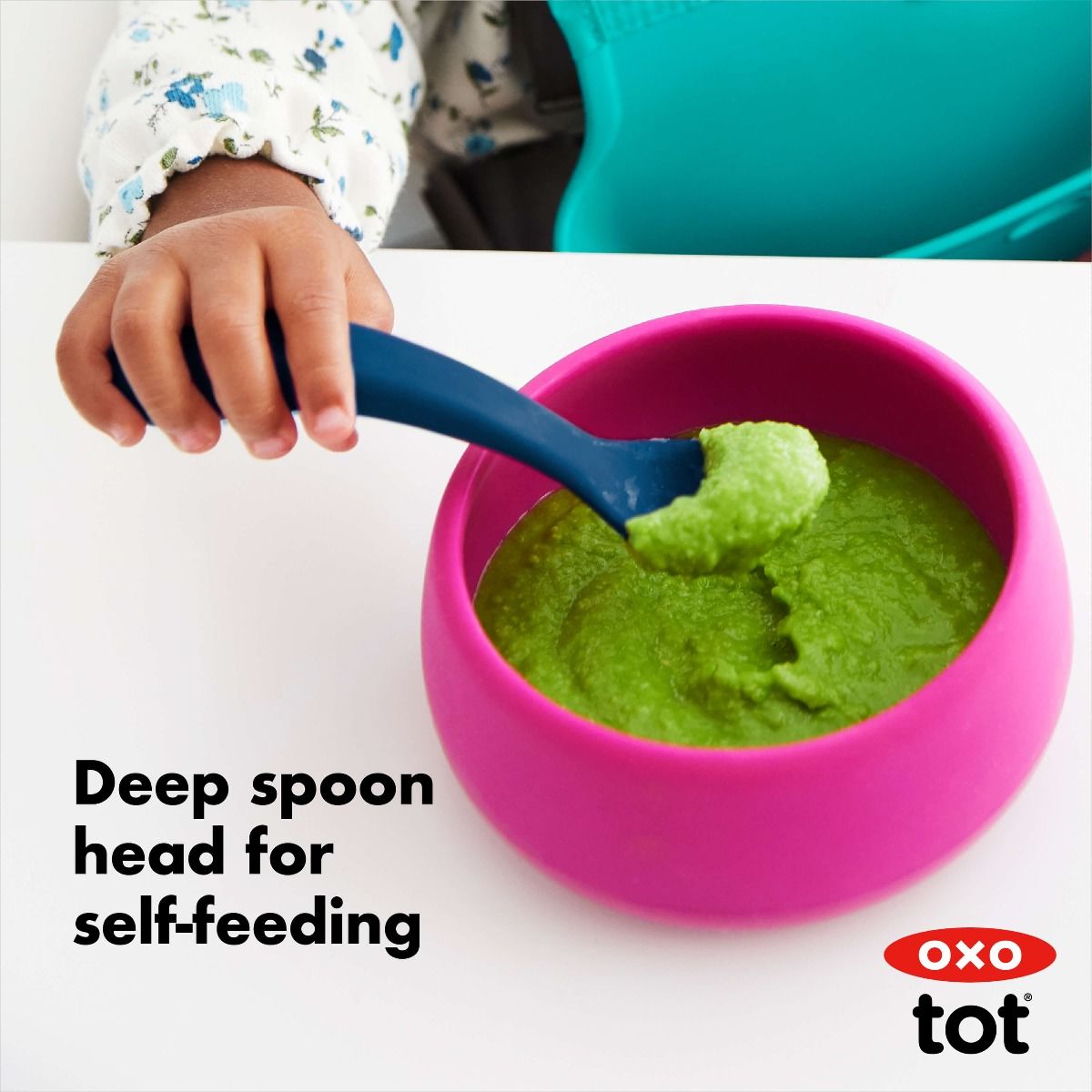 Oxo Tot Silicone Spoon-Bebehaus
