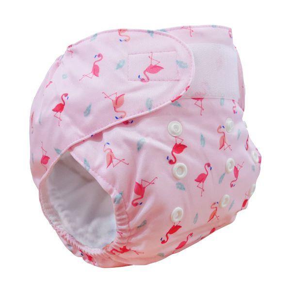 Cheekaaboo 2n1 Swim & Reusable Cloth Diaper 3-36 months - Salmon Pink-Bebehaus