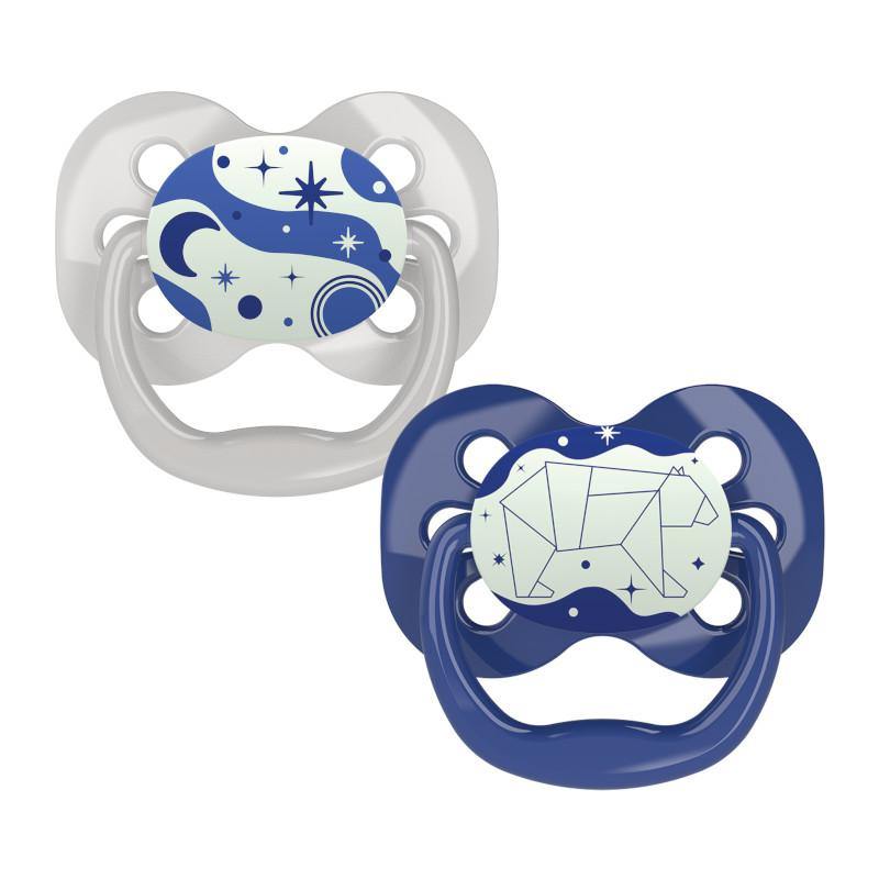 Dr. Brown's Advantage Pacifier Glow in the Dark 0-6m-Bebehaus