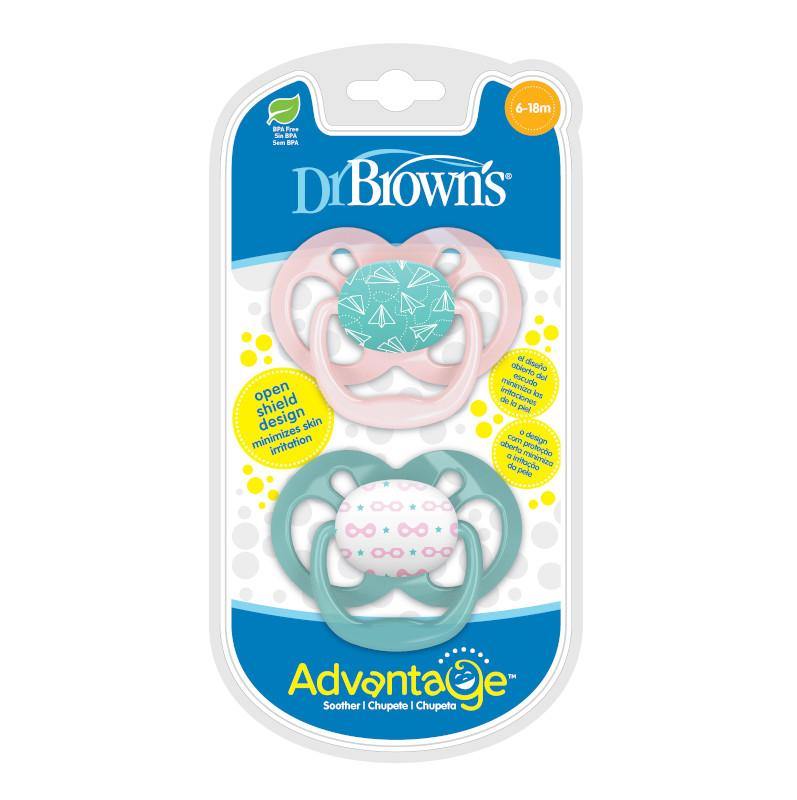 Dr. Brown's Advantage Pacifier 6-18m-Bebehaus