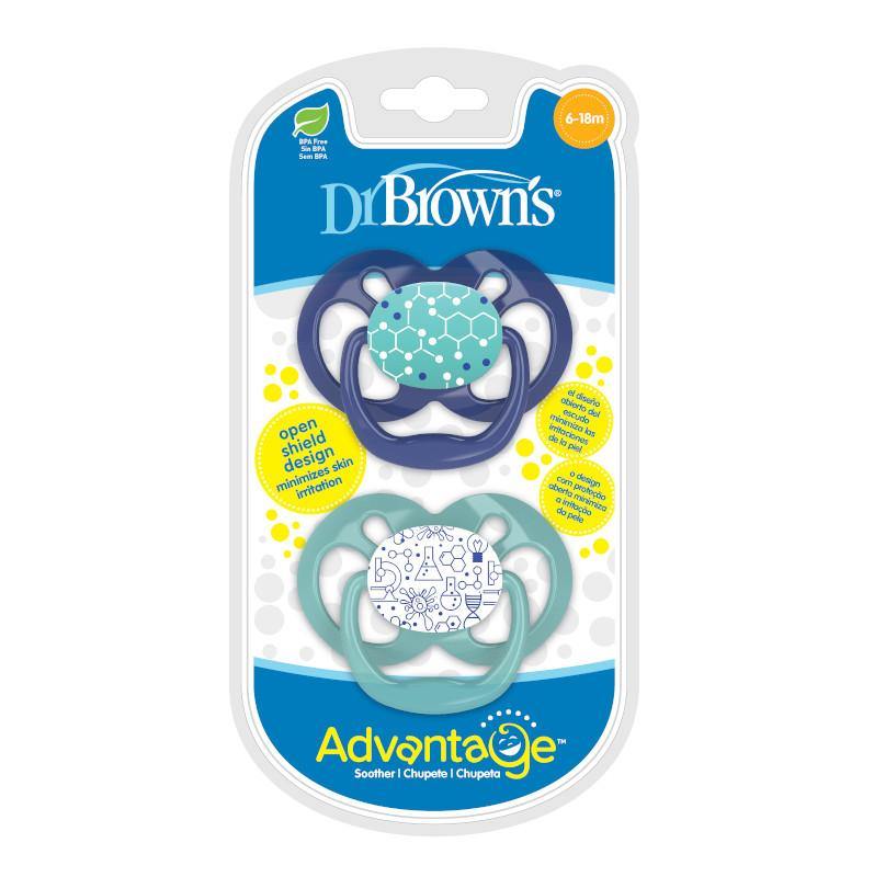Dr. Brown's Advantage Pacifier 6-18m-Bebehaus
