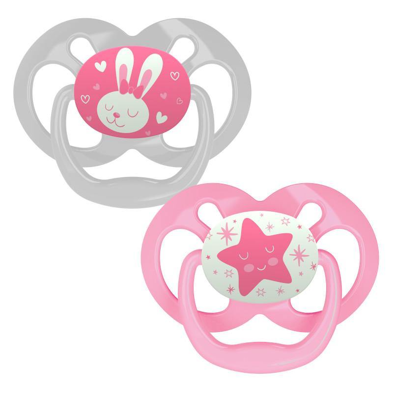 Dr. Brown's Advantage Pacifier Glow in the Dark 6-18m-Bebehaus