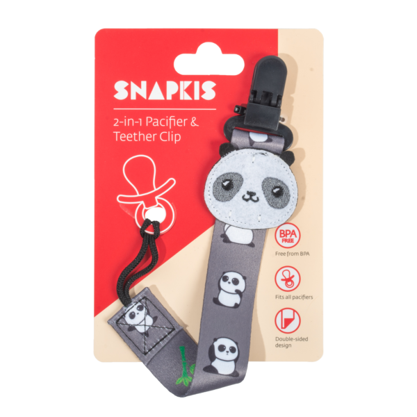 Snapkis Pacifier & Teether Clip-Bebehaus