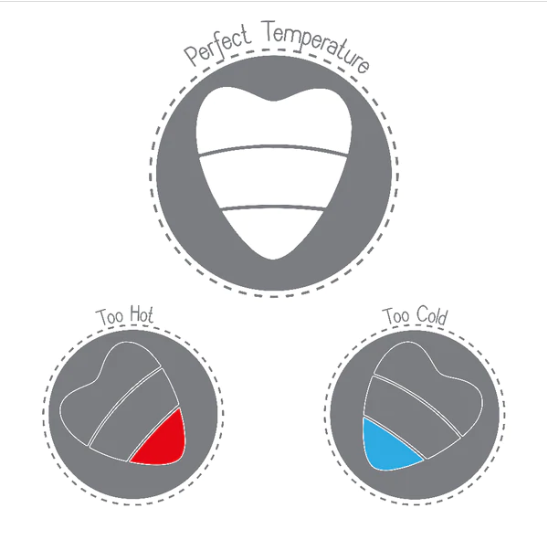 Shnuggle Pebbly Thermometer-Bebehaus