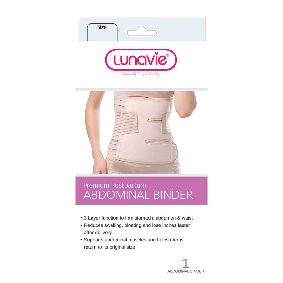 Lunavie Premium Abdominal Binder-Bebehaus