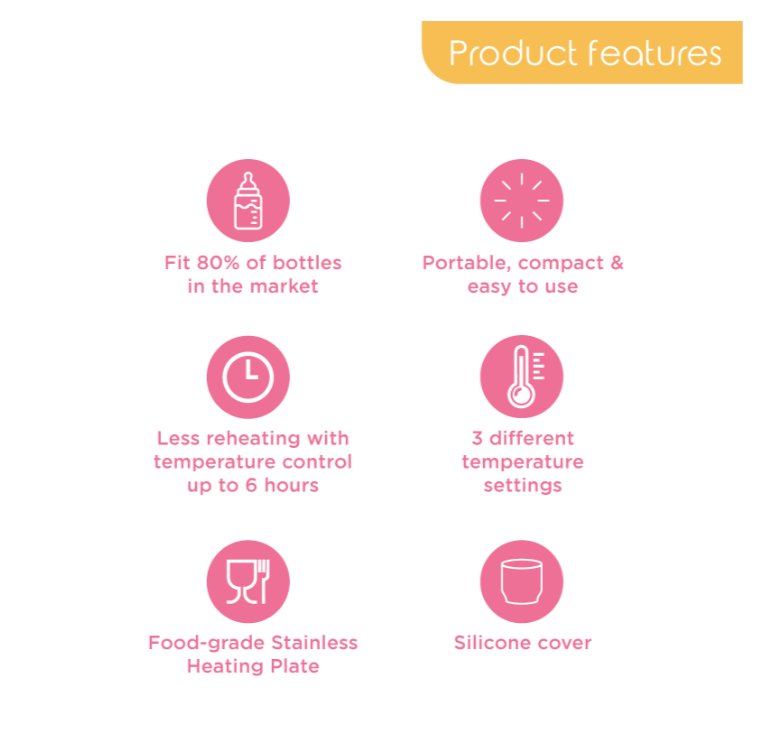 Momama Bottle Warmer Bundle Set FREE Nuby 360 Wonder Cup-Bebehaus