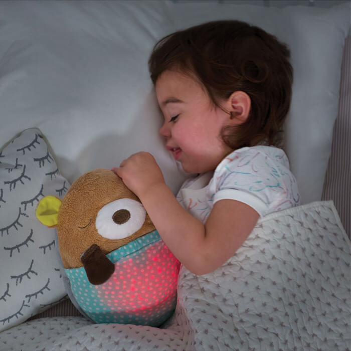 Skip Hop Moonlight & Melodies Hug Me Projection Baby Soother-Bebehaus