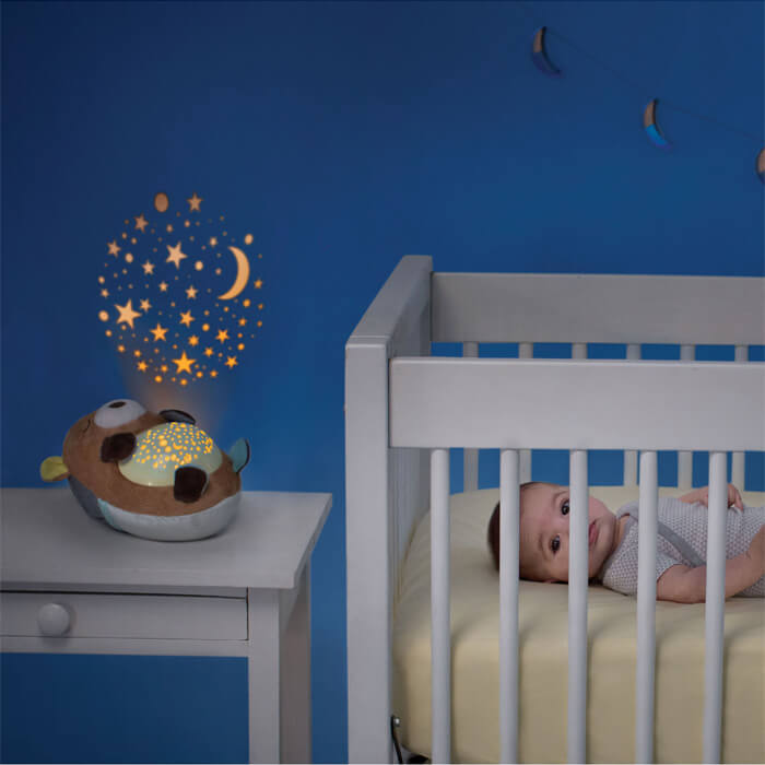 Skip Hop Moonlight & Melodies Hug Me Projection Baby Soother-Bebehaus