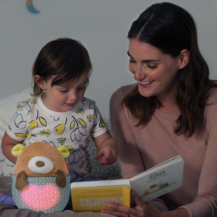 Skip Hop Moonlight & Melodies Hug Me Projection Baby Soother-Bebehaus