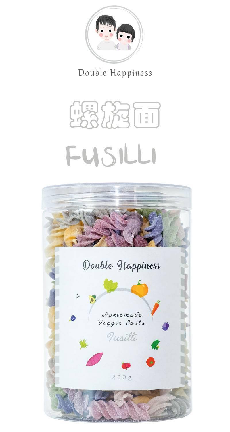 Double Happiness Baby Veggie Pasta (300g)-Bebehaus