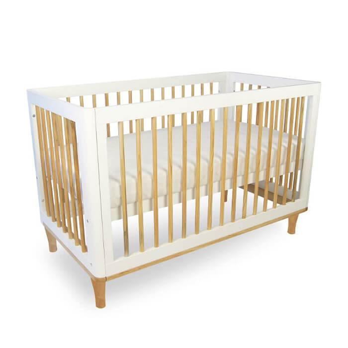 Babyhood Riya 5 in 1 Cot Bed - White-Bebehaus
