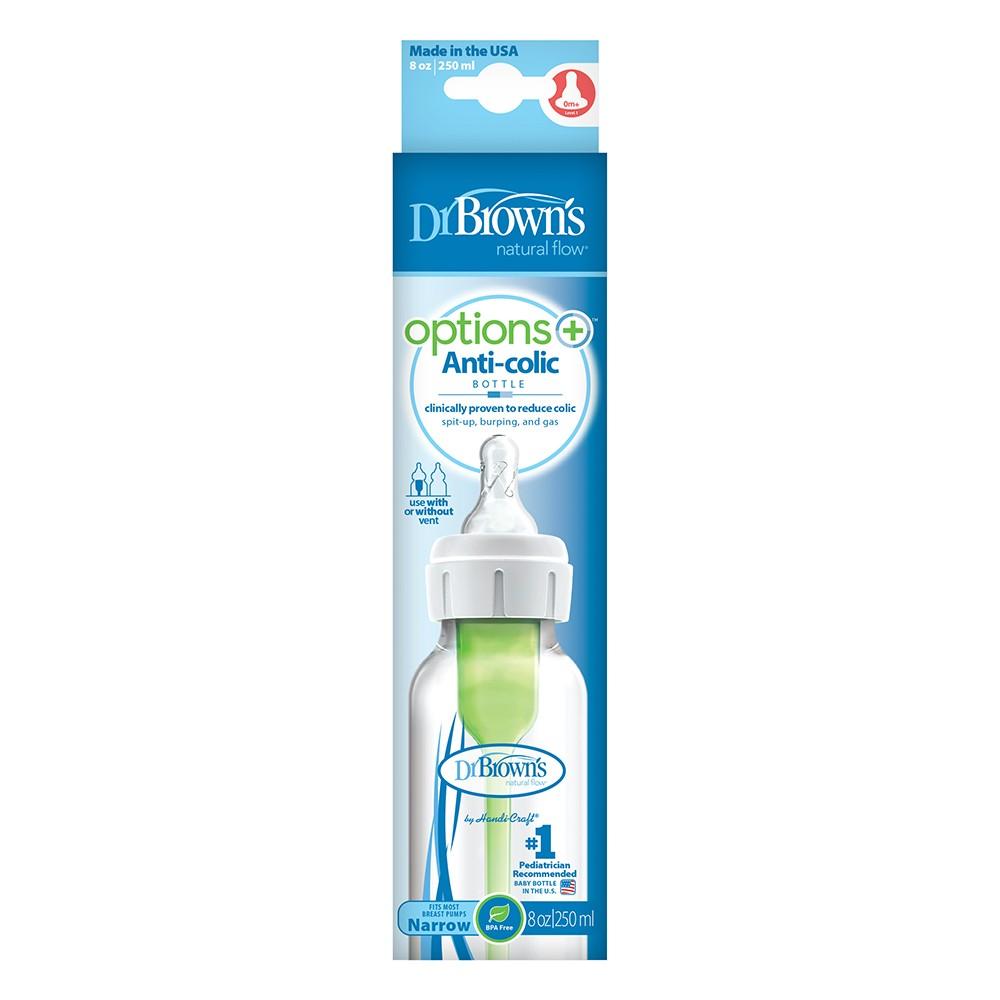 Dr. Brown's Natural Flow® Options+™ Anti-Colic Baby Bottle (Narrow Neck)-Bebehaus