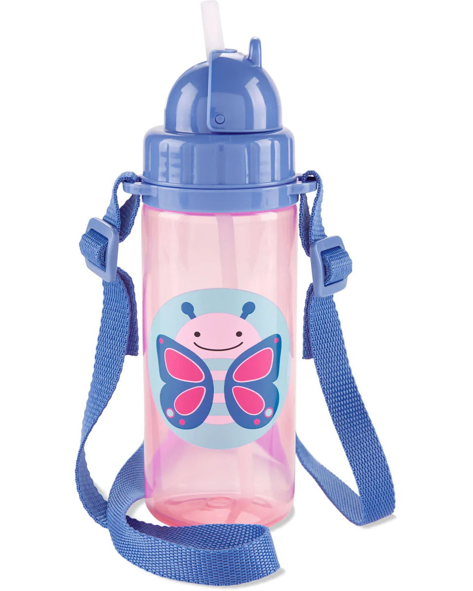 Skip Hop Zoo PP Straw Bottle (Long Strap)