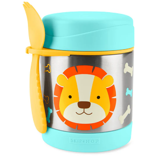 Skip Hop Zoo Insulated Little Kid Food Jar