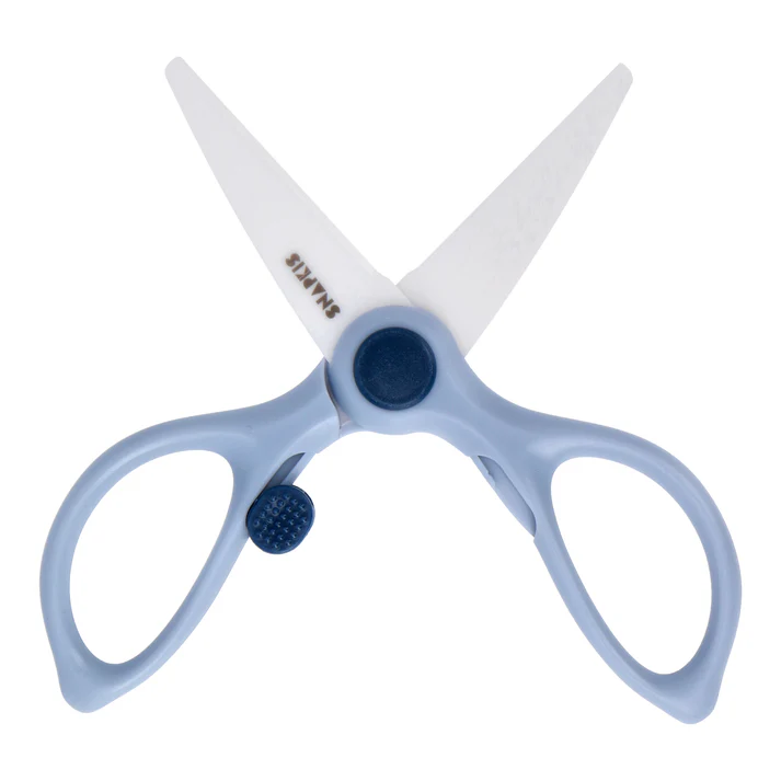Snapkis Ceramic Baby Food Scissors with Case