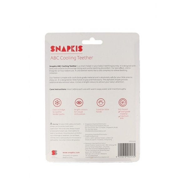 Snapkis ABC Cooling Teether-Bebehaus