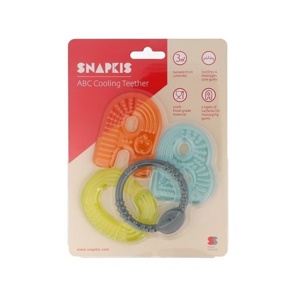 Snapkis ABC Cooling Teether - Fravi Sdn Bhd (Bebehaus) 562119-D