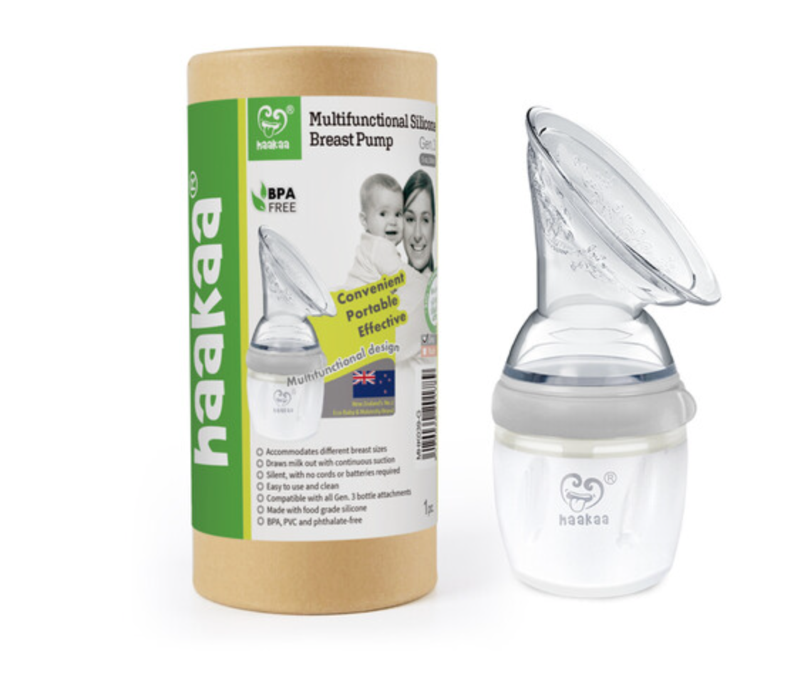 Haakaa Silicone Breast Pump Gen 3 160ml-Bebehaus