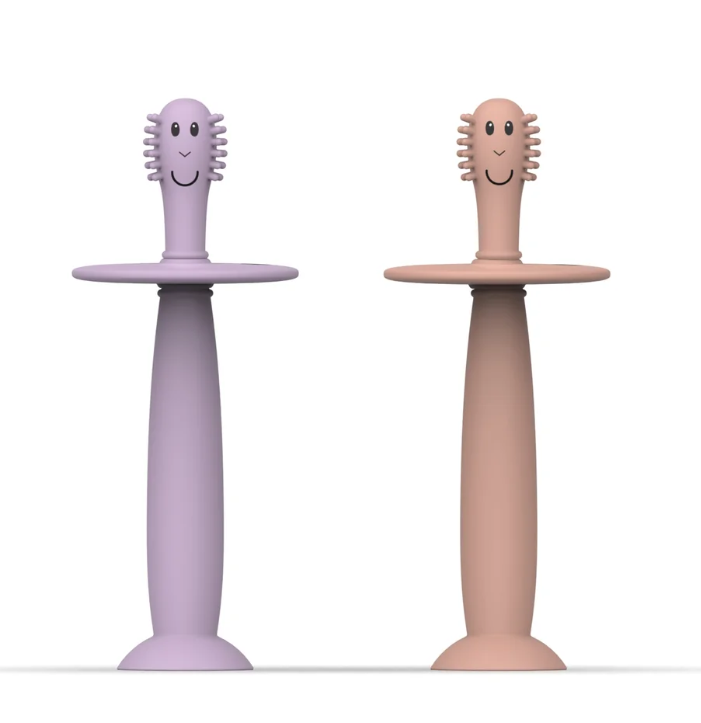 Matchstick Monkey With Stopper Dusty Pink & Lilac