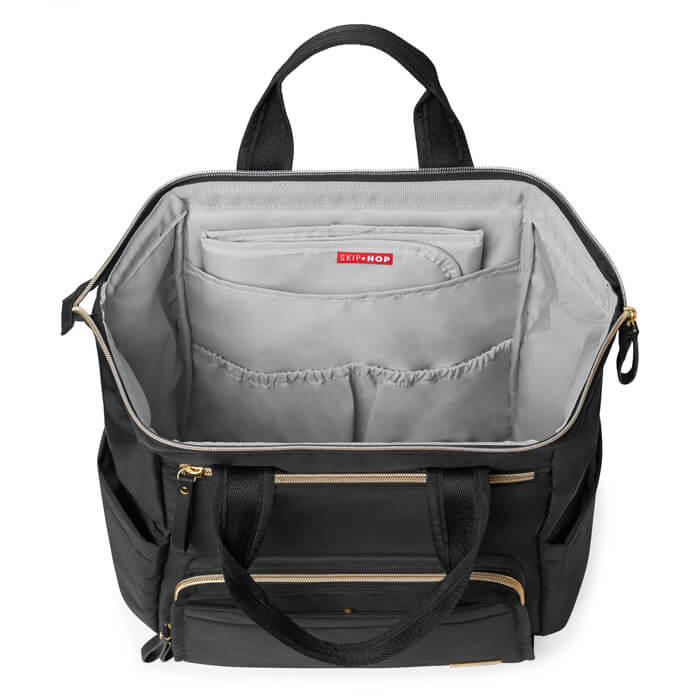 Skip Hop Mainframe Wide Open Diaper Backpack-Bebehaus