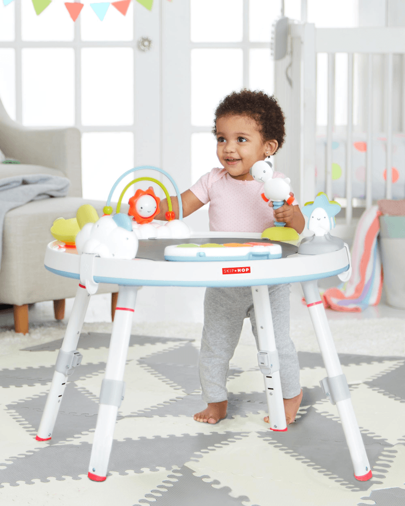 Skip Hop Silver Lining Cloud Baby's View 3-Stage Activity Center-Bebehaus